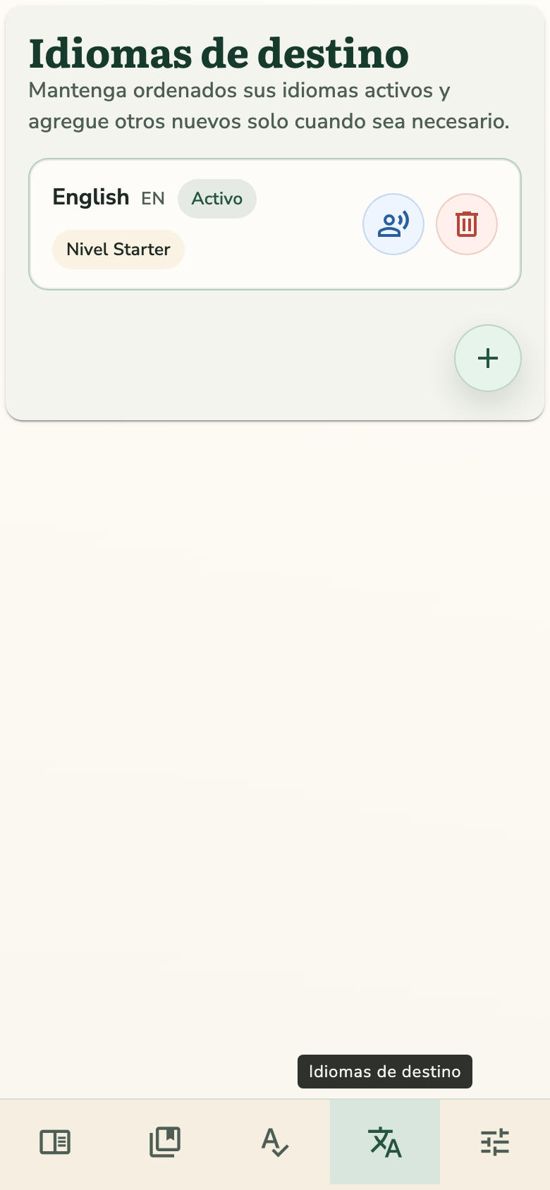 ¿Qué idiomas se admiten?