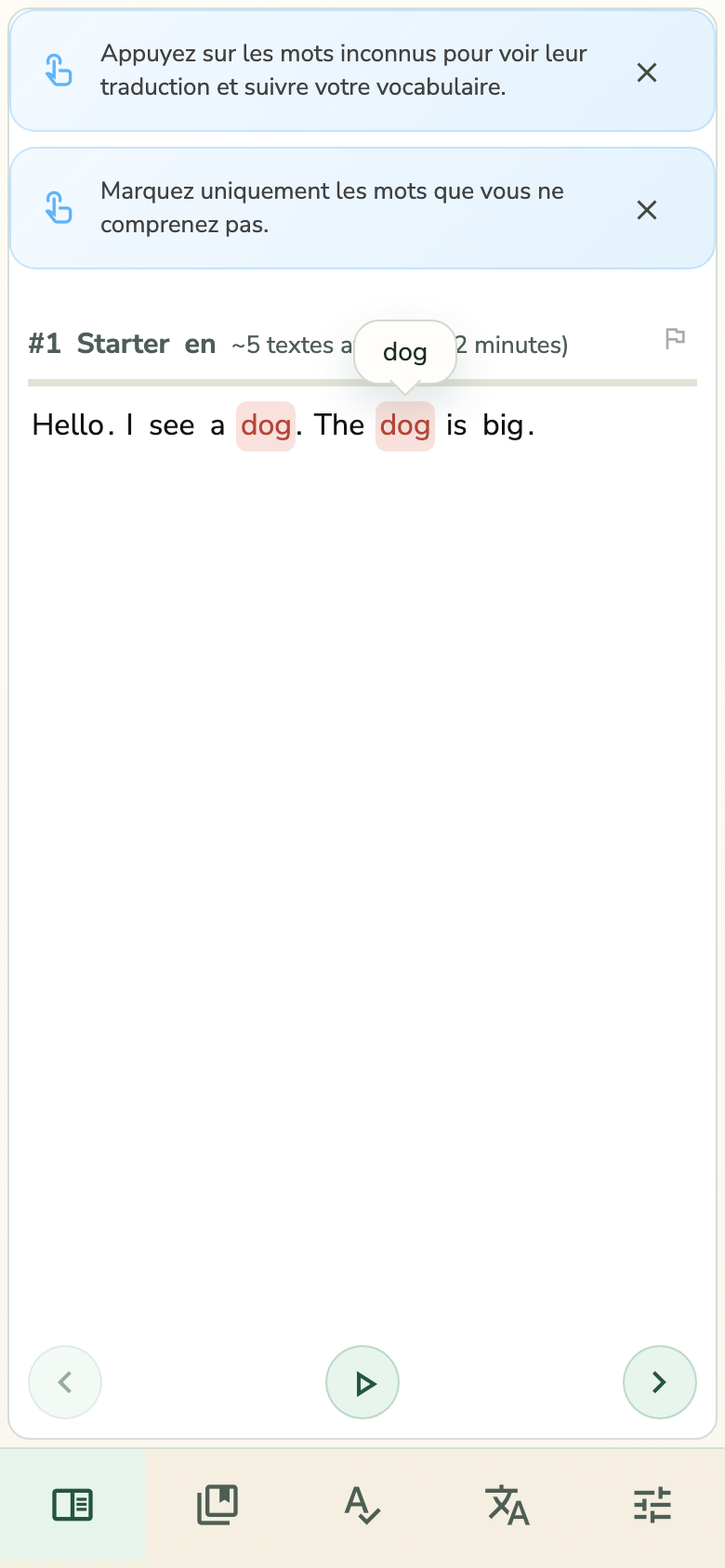 Comment fonctionne le marquage de mots ?