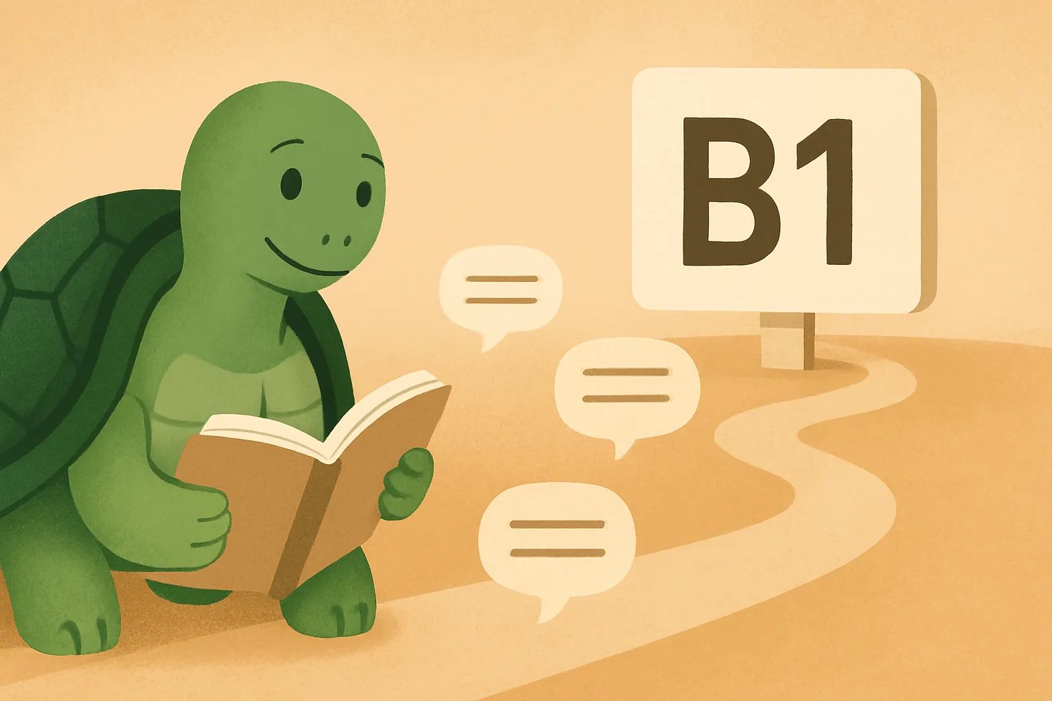 Ile trzeba czytać żeby osiągnąć B1?